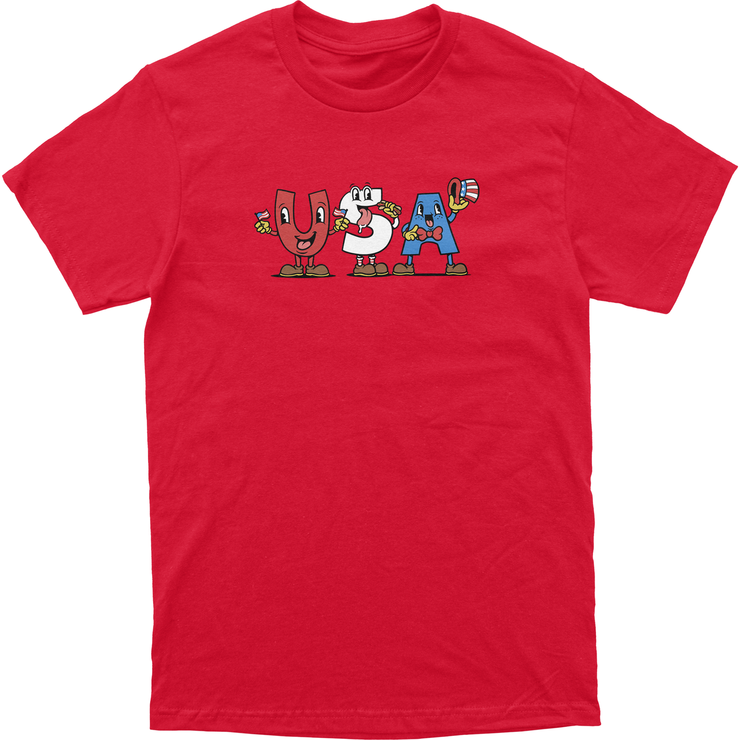 Cartoon USA Tee