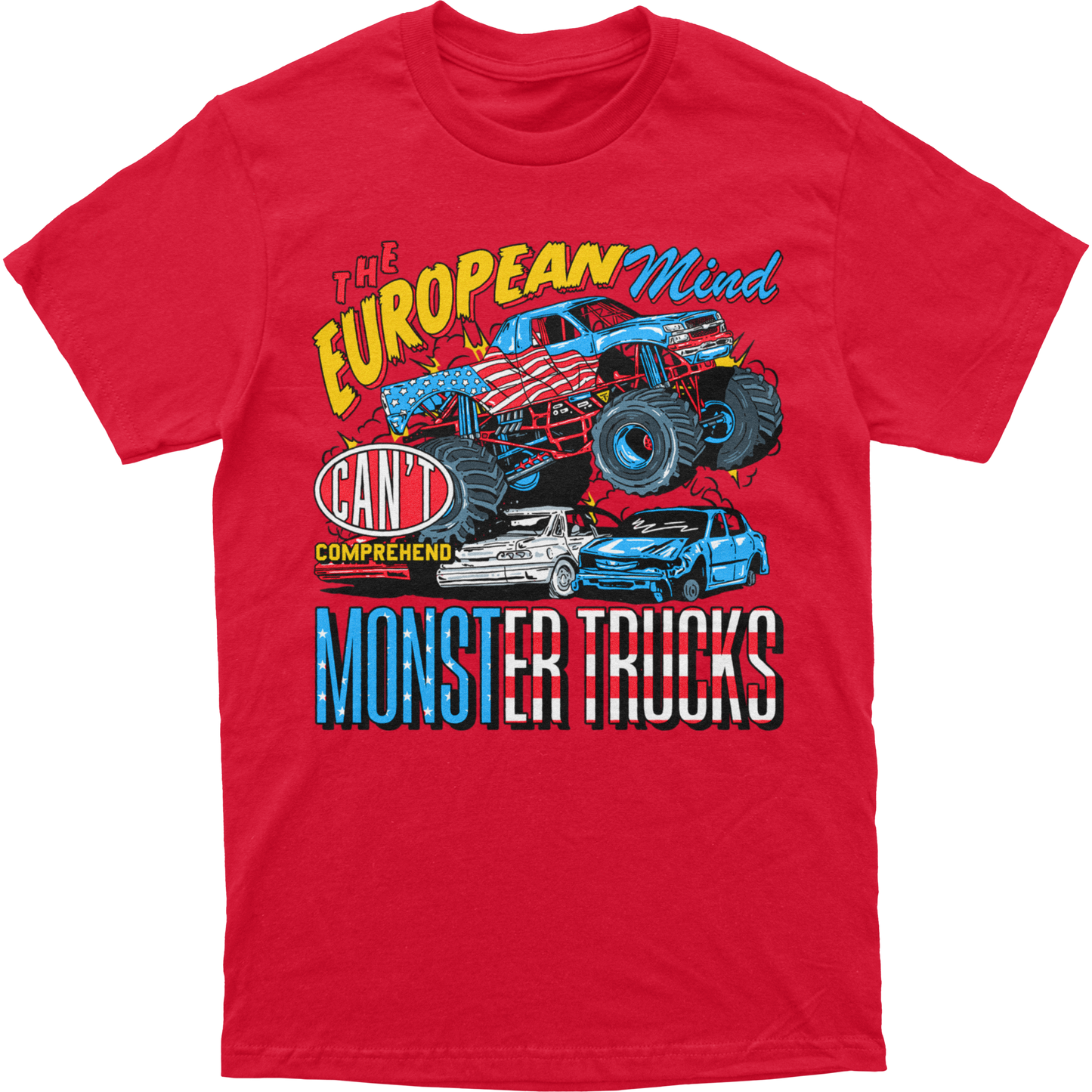 European Mind Monster Truck Tee