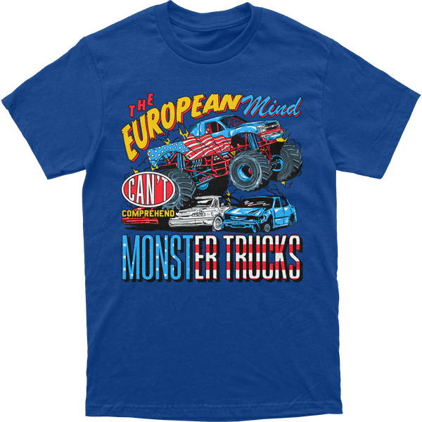 European Mind Monster Truck Tee