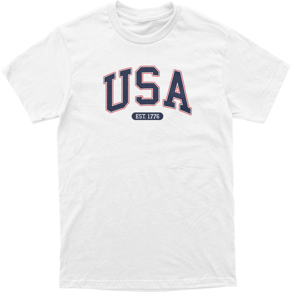 USA EST 1776 Tee
